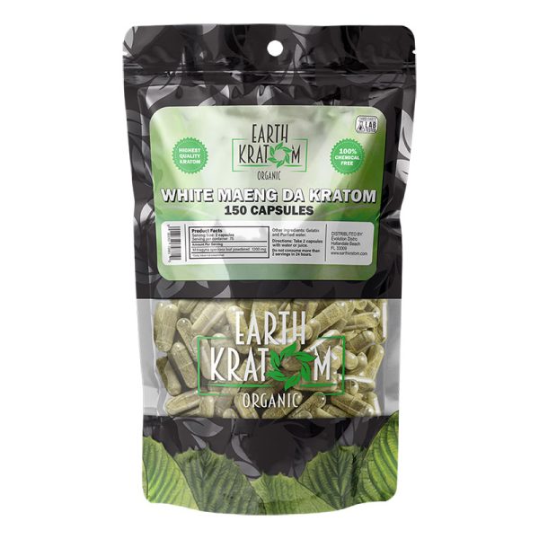 Earth Kratom 500 Capsules - Image 2