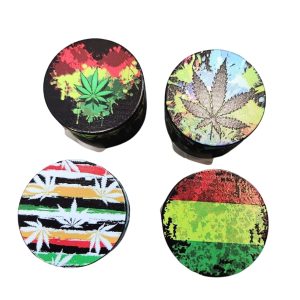 4-Part Pot Leaf 50MM Grinder