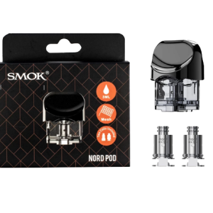 SMOK- Nord Empty Replacement Pod with 2 Coils for Nord Kit