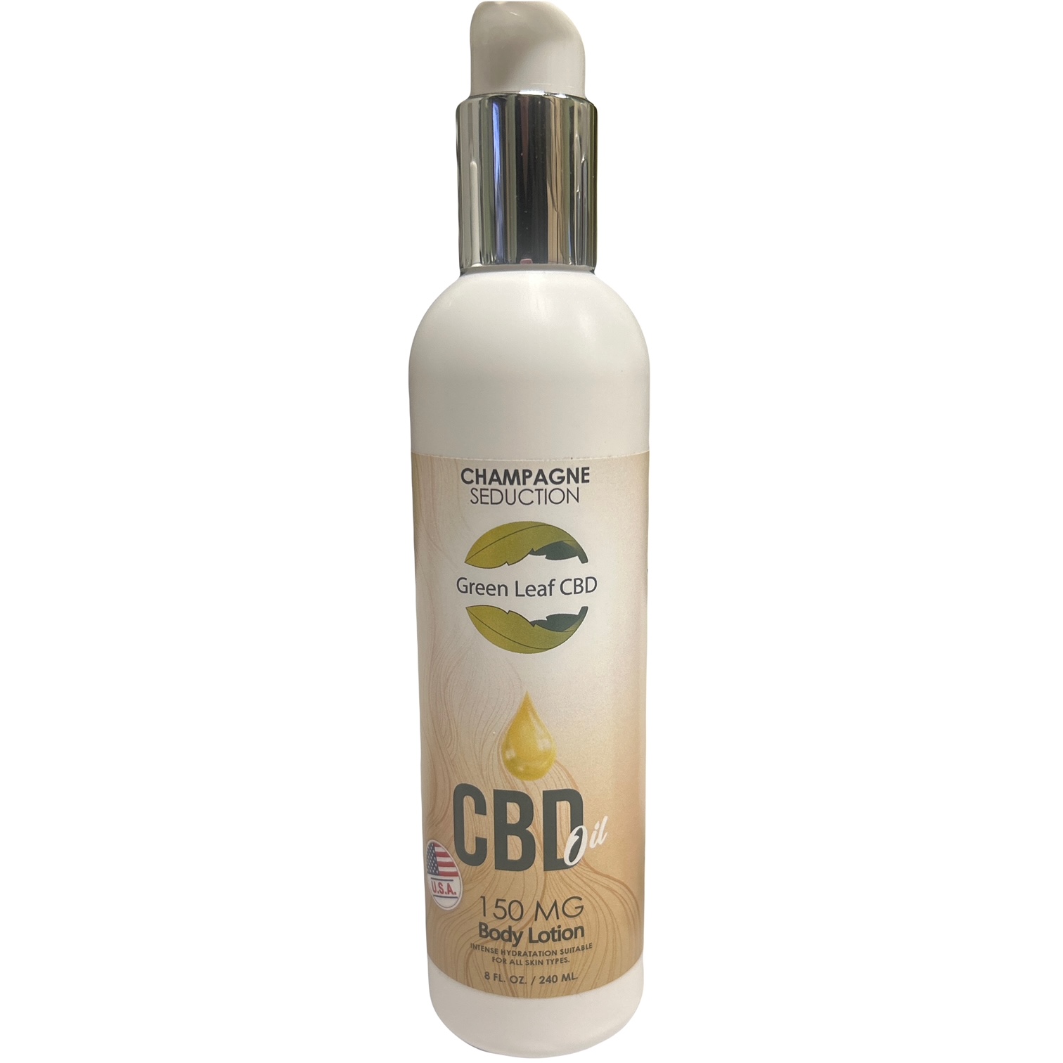 Green Leaf CBD Body Lotion 150 mg — Botanical Relief & Hydration - Image 3