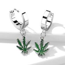 Cannabis Dangle Earrings