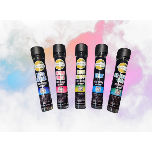 Green Leaf HHC + THCp Pre-Roll – 1g with Kief