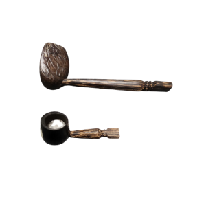 Ecuadorian Handmade Tagua Hand Pipes