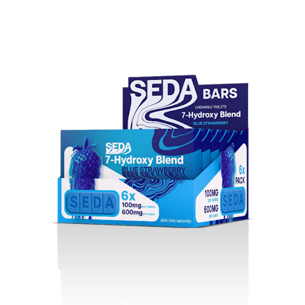 SEDA Bars 7-OH Chewable Tablets- 6 Pack