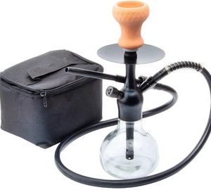 Zebra Smoke Hookah Set with Tote Bag