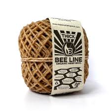 Bee Line Thick Organic Hemp Wick