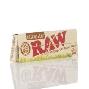 RAW Organic Hemp Rolling Papers 1 1/4