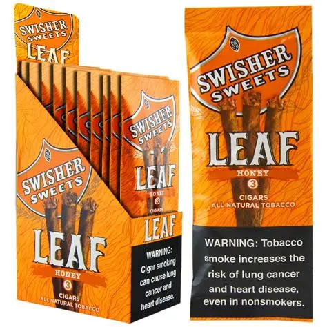 Swisher Sweets Natural Leaf Cigars – 3 Pack - Image 3