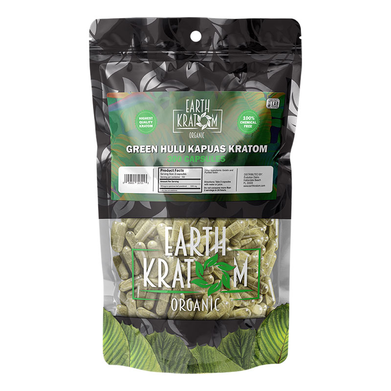 Earth Kratom- 300 capsules